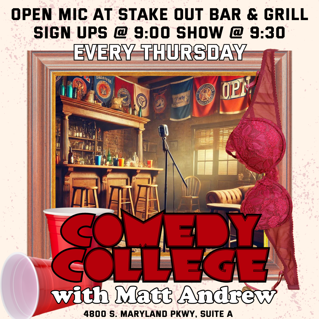 Comedy College Every Thursday Matt Andrew